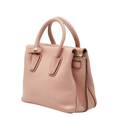 エム シー エム ハンドバッグ ショルダーバッグ 2WAY ピンク レザー レディース MCM 【中古】