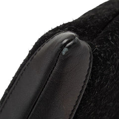 バレンシアガ クラシック クリップM クラッチバッグ セカンドバッグ 273022 ブラック スウェード レザー メンズ BALENCIAGA 【中古】