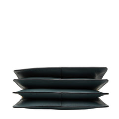 クロエ フェイ ミディアム ショルダーバッグ ブルー レザー スウェード レディース Chloe 【中古】