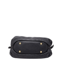 ルイ ヴィトン モノグラム マヒナ XS ショルダーバッグ M95660 ノワール ブラック レザー レディース LOUIS VUITTON 中古