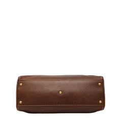 フェンディ ピーカブー ラージ ハンドバッグ ショルダーバッグ 2WAY 8BN210 ブラウン レザー レディース FENDI 【中古】