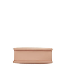 ロエベ リピートアナグラム ハンドバッグ トートバッグ ピンクベージュ レザー レディース LOEWE 【中古】