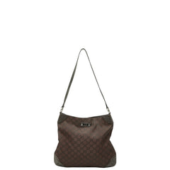 グッチ GGキャンバス ワンショルダーバッグ 196140 ブラウン キャンバス レディース GUCCI 【中古】