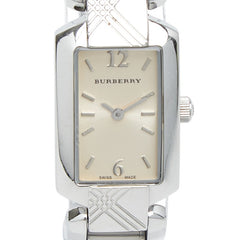 バーバリー 腕時計 BU4212 クオーツ ベージュ文字盤 ステンレススチール レディース BURBERRY 【中古】