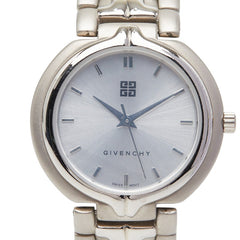 ジバンシー 腕時計 SY.18.XV クオーツ シルバー文字盤 ステンレススチール メンズ Givenchy 【中古】