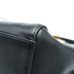 フェンディ ピーカブー ミニ ハンドバッグ ショルダーバッグ 2WAY 8BN244 ブラック レザー レディース FENDI 【中古】