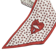 ディオール ミッツァ タロット 太陽 スカーフ マルチカラー シルク レディース Dior 【中古】