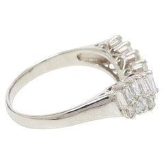 Pt900 プラチナ ダイヤ1.00ct リング 指輪 レディース 12.5号 【中古】