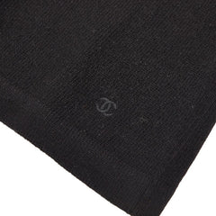 シャネル ココマークボタン ニット カーディガン サイズ38 ブラック カシミヤ100% レディース CHANEL 【中古】