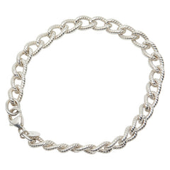 ティファニー ツイスト ロープ ブレスレット SV925 シルバー レディース TIFFANY&Co. 【中古】