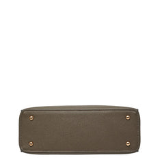 ダイアナ スタッズ ハンドバッグ ショルダーバッグ 2WAY グレージュ レザー レディース DIANA 中古