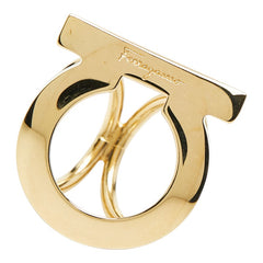 サルヴァトーレフェラガモ ガンチーニ スカーフリング ゴールド メッキ レディース Salvatore Ferragamo 【中古】