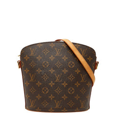 ルイ ヴィトン モノグラム ドルーオ 斜め掛け ショルダーバッグ M51290 ブラウン PVC レザー レディース LOUIS VUITTON 【中古】