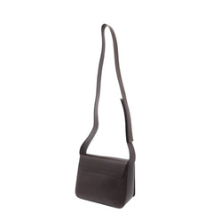 プラダ 斜め掛け ショルダーバッグ ブラウン レザー レディース PRADA 【中古】