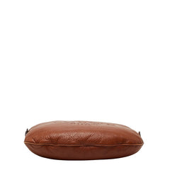 ロエベ ヘリテージ 斜め掛け ショルダーバッグ ブラウン レザー レディース LOEWE 【中古】