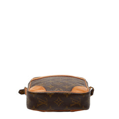 ルイ ヴィトン モノグラム ダヌーブ 斜め掛け ショルダーバッグ M45266 ブラウン PVC レザー レディース LOUIS VUITTON 【中古】