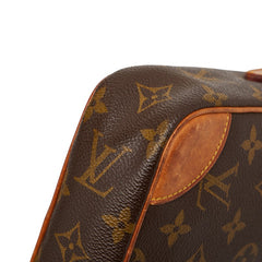 ルイ ヴィトン モノグラム ダヌーブ 斜め掛け ショルダーバッグ M45266 ブラウン PVC レザー レディース LOUIS VUITTON 中古