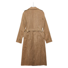 バーバリー トレンチコート 表記サイズ6 ブラウン コットン レディース BURBERRY 【中古】