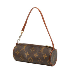 ルイ ヴィトン モノグラム パピヨン 付属品 ハンドバッグ ポーチ ブラウン PVC レザー レディース LOUIS VUITTON 【中古】