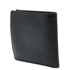 グッチ インターロッキングG 二つ折り財布 115217 ブラック レザー メンズ GUCCI 【中古】