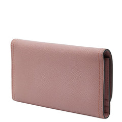 バーバリー 長財布 ピンクベージュ レザー レディース BURBERRY 【中古】