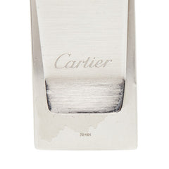 カルティエ マネークリップ シルバー メタル メンズ CARTIER 【中古】