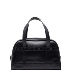 ジバンシー 4Gロゴ ミニボストン バンドバッグ ブラック レザー レディース Givenchy 【中古】