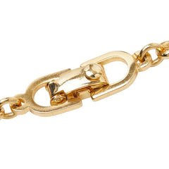 ディオール チェーンネックレス ゴールド メッキ レディース Dior 【中古】