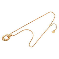 ディオール ネックレス ゴールド メッキ レディース Dior 【中古】