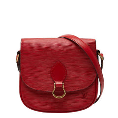 ルイ ヴィトン エピ ミニ サンクルー ショルダーバッグ M52217 カスティリアンレッド レザー レディース LOUIS VUITTON 【中古】