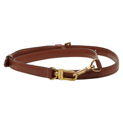 ルイ ヴィトン ショルダーストラップ ブラウン レザー レディース LOUIS VUITTON 【中古】