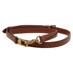ルイ ヴィトン ショルダーストラップ ブラウン レザー レディース LOUIS VUITTON 【中古】