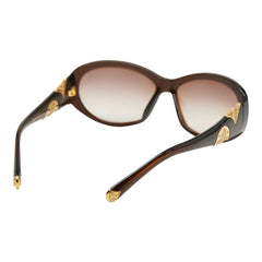 ルイ ヴィトン アイリスPM サングラス Z0332E ブラウン プラスチック ラインストーン レディース LOUIS VUITTON 【中古】