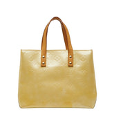 ルイ ヴィトン モノグラム ヴェルニ リードPM ハンドバッグ M91144 ベージュ パテントレザー レディース LOUIS VUITTON 中古