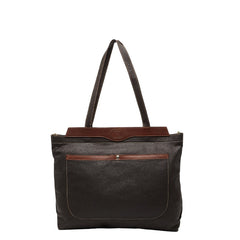 グッチ インターロッキングG トートバッグ ショルダーバッグ ブラウン レザー レディース GUCCI 【中古】