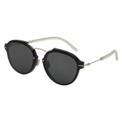 ディオール Dior Eclat サングラス ボストン RMGP9 ブラック シルバー プラスチック メタル レディース Dior 【中古】