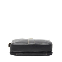 ダンヒル セカンドバッグ クラッチバッグ ブラック レザー メンズ Dunhill 【中古】