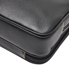 ダンヒル セカンドバッグ クラッチバッグ ブラック レザー メンズ Dunhill 【中古】