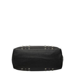 ジミーチュウ スタースタッズ ピムリコ トートバッグ ブラック レザー レディース JIMMY CHOO 【中古】