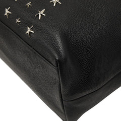 ジミーチュウ スタースタッズ ピムリコ トートバッグ ブラック レザー レディース JIMMY CHOO 【中古】