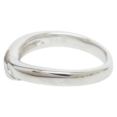 Pt900 プラチナ ダイヤ0.13ct リング 指輪 レディース 7号 【中古】