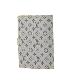 ルイ ヴィトン モノグラム ミニ アジェンダPM 手帳カバー R20911 ネイビー キャンバス レディース LOUIS VUITTON 【中古】