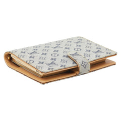 ルイ ヴィトン モノグラム ミニ アジェンダPM 手帳カバー R20911 ネイビー キャンバス レディース LOUIS VUITTON 【中古】