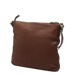グッチ インターロッキングG 斜め掛け ショルダーバッグ 322059 ブラウン レザー レディース GUCCI 【中古】