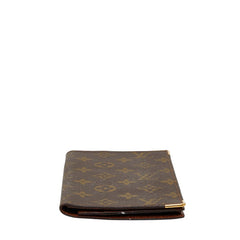 ルイ ヴィトン モノグラム 札入れ 長財布 ブラウン PVC メンズ LOUIS VUITTON 【中古】