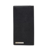 カルティエ サントス 長財布 L300C769 ブラック カーフレザー メンズ CARTIER 【中古】