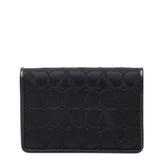 ヴァレンティノ トワル イコノグラフ カードケース パスケース ブラック ナイロン レザー メンズ VALENTINO 中古