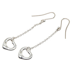 ティファニー オープンハート ピアス SV925 シルバー レディース TIFFANY&Co. 【中古】