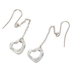 ティファニー オープンハート ピアス SV925 シルバー レディース TIFFANY&Co. 【中古】