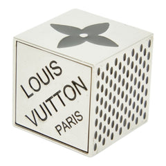 ルイ ヴィトン キューブゲーム マグネット ダイス サイコロ 置物 M99454 シルバー メタル ユニセックス LOUIS VUITTON 【中古】
